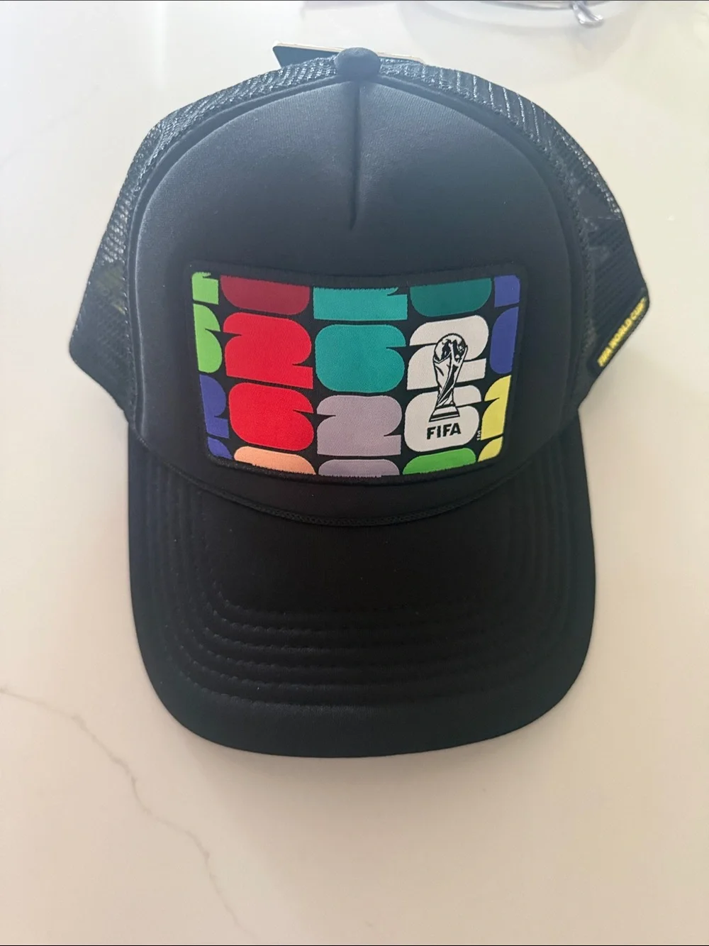 FIFA 2026 World Cup Black Trucker Hat NWT (unisex)
